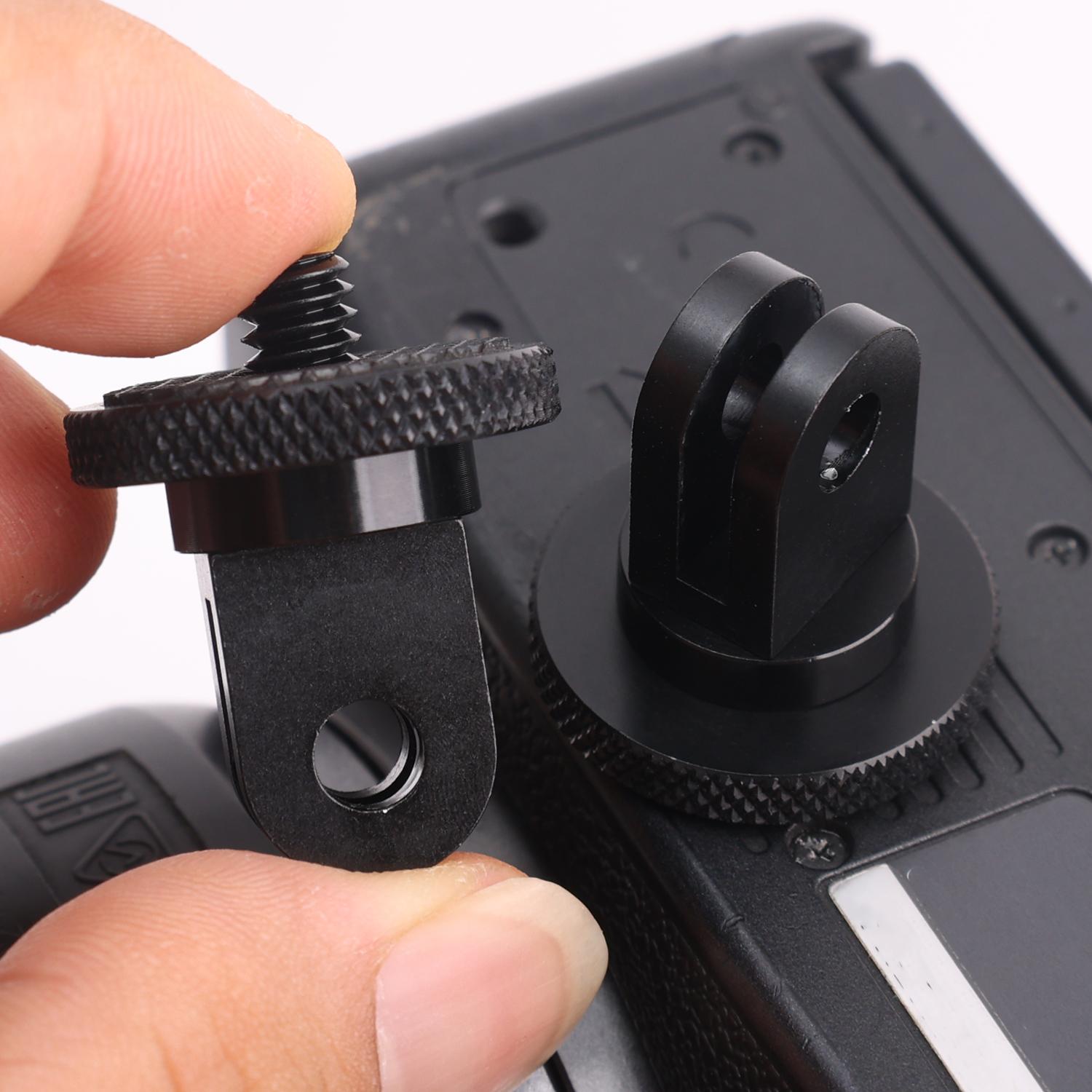 Camera Tripod Mount Screw for Gopro 1/4-20 Screw Conversion Adapter for Gopro Hero 10 9 8 Sports Camera 1/4" Adapter Screw