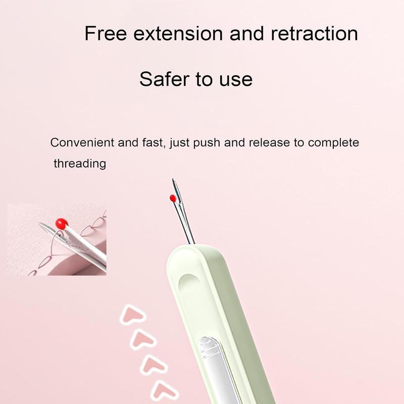 2PCS Needle threading tool for elderly people's hand sewing special tool household multi-function thread remover