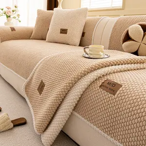 Soft Touch Sofa Cushion, Durable Cushions, Non-Slip Washable Sofa Protector, Pet Friendly Modern Sofa Cover for L-Shaped, Twin, and Triple Sofas