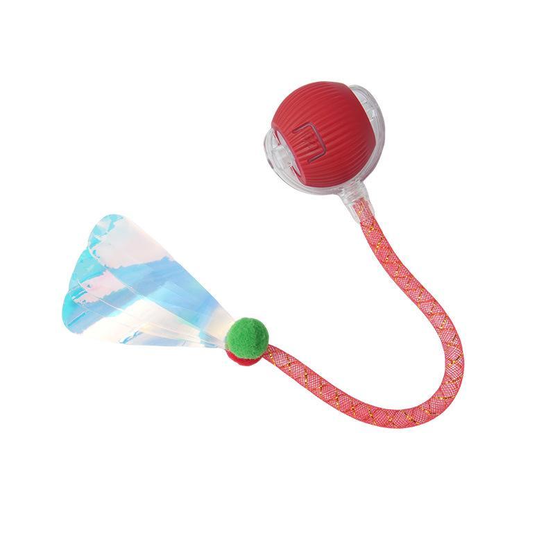 Automatic Cat Toy Ball Self-Entertainment Smart Interactive Kitten Wand, Energy Consuming Electric Dog Ball, Automatic Rolling Ball, Fun Pet Toys for Cats and Dogs