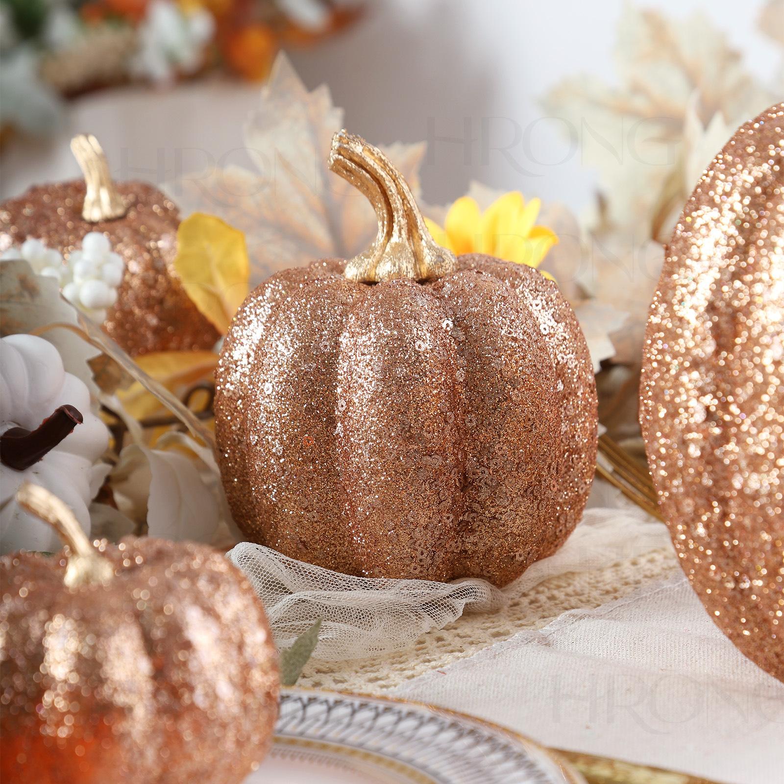 1pcs Realistic Foam Pumpkin Halloween Decoration Prop, Festive Christmas Decor, Perfect Party Accessory