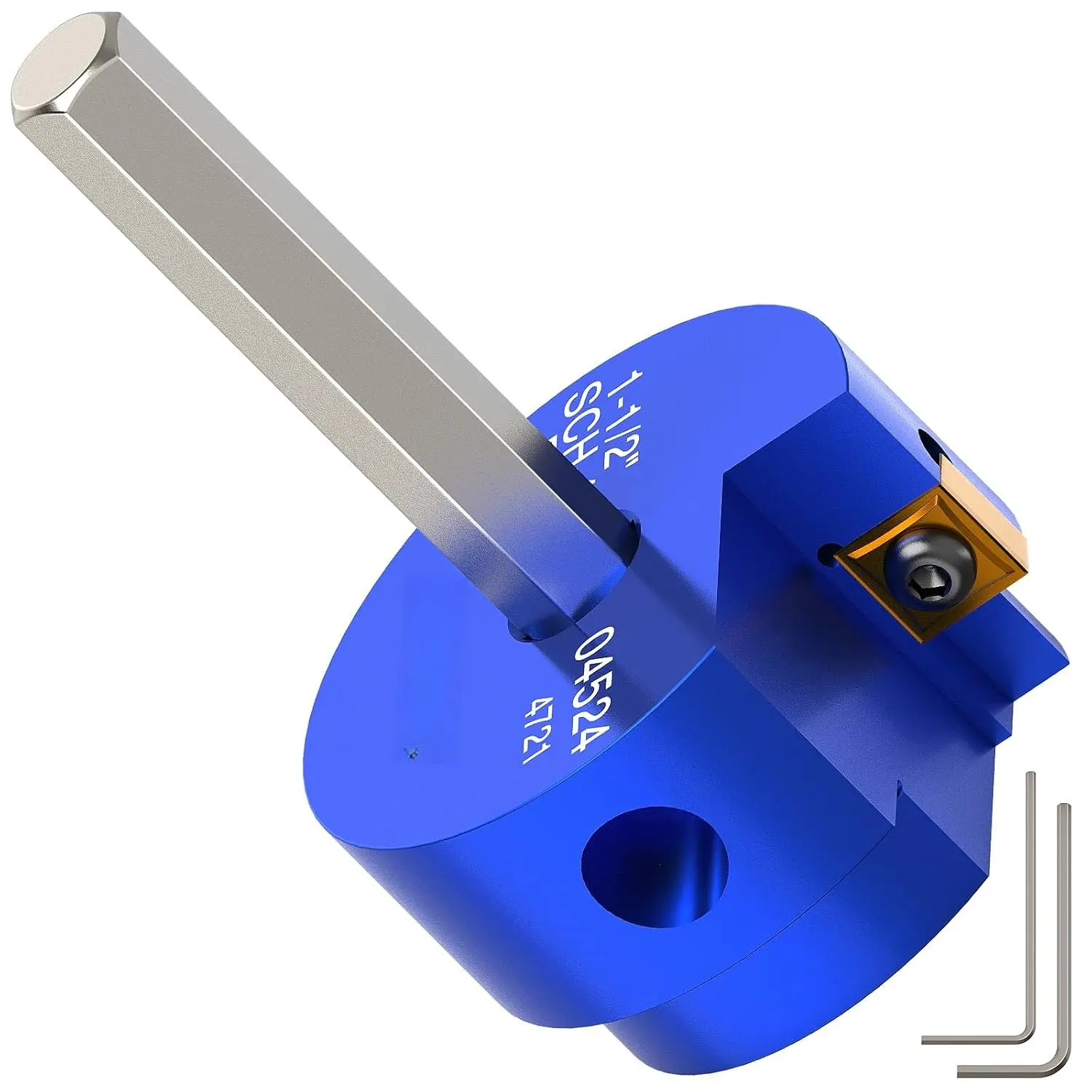 1-1/2 Inch PVC Pipe Reamer | Heavy-Duty Socket Saver Tool for SCH40, ABS & CPVC Pipes | Fits 1/2" & 3/8" Hex Drills | Plumbing & Construction Essential