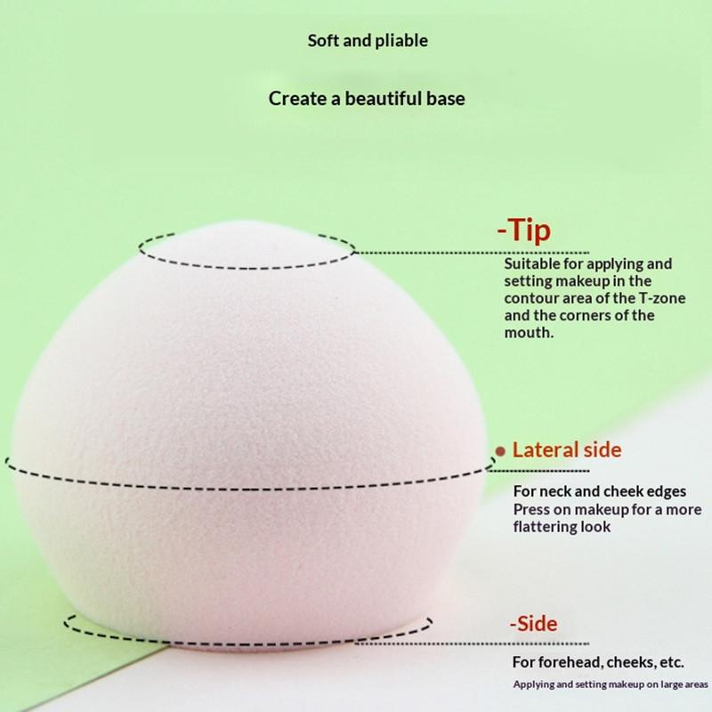 10PCS Soft Makeup Blender Puff Foundation Cosmetic Sponge Marshmallow Wet /Dry Use Makeup Applicator High Elastic Powder Puff