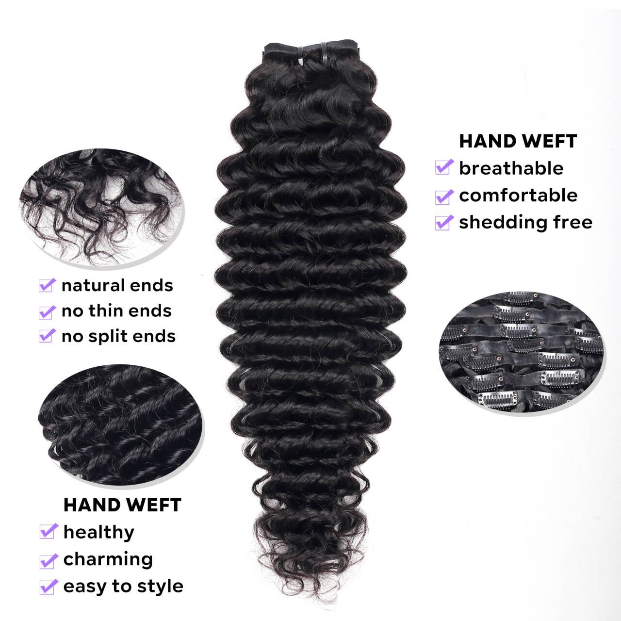 [Super Deal] CheetahBeauty Straight Clip in Hair Extensions Real Human Hair Seamless PU Clip ins Hair for Black Women Clip in 100% Brazilian Remy Hair Extensions 8pcs Per Set with 18 Clips 120g/pack TikTokShopBlackFriday