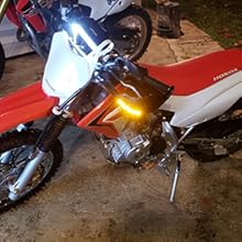 Nilight 2PCS 6-5050-SMD Waterproof Flexible Turn Signal Backup License Plate Universal Amber Lights Strip Universal for Motorcycle ATV UTV High Brightness Car LED Tail Light Strip Fishbone LED Tailgate  Autos Vehicle  dealsforyoudays