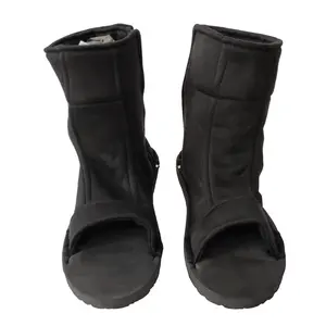 Ourcosplay Cosplay Shoes Akatsuki Nanja Uzumaki Sakura Sasuke Black Blue Cotton Soft Sandals Ninja Boots Kakashi Shoes