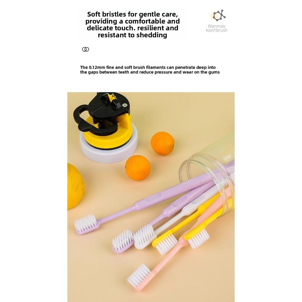 20-piece Toothbrush Set with Soft Bristles, Adult Family Pack in Bucket, Tongue Cleaner, Disposable Fine Soft Bristle Toothbrush, New Model