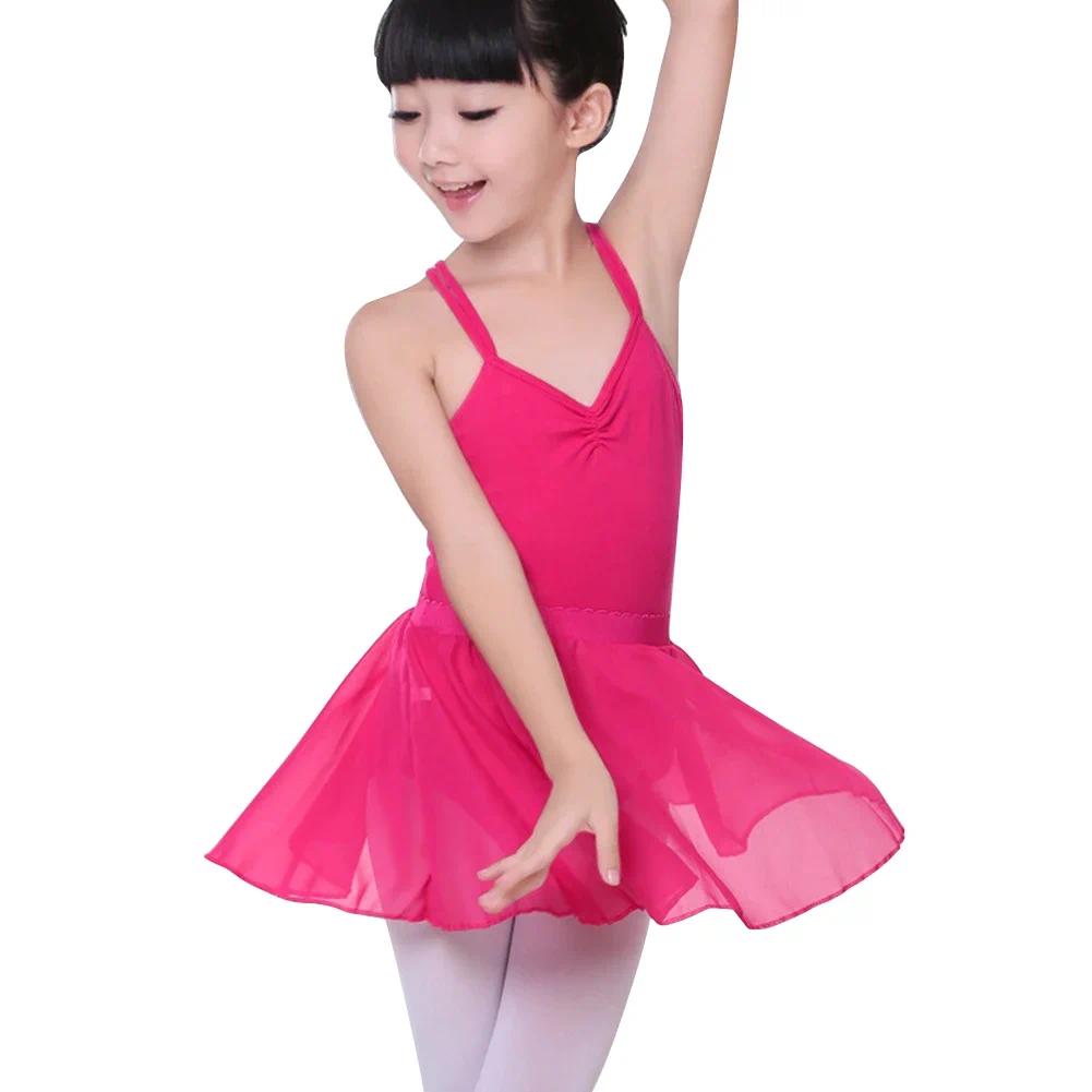 Ballet Skirt Girls Dancing Toddler Kids Dance Chiffon Skirt Elastic Waist Short Dance Skirt for Girls Tutu for Ballet