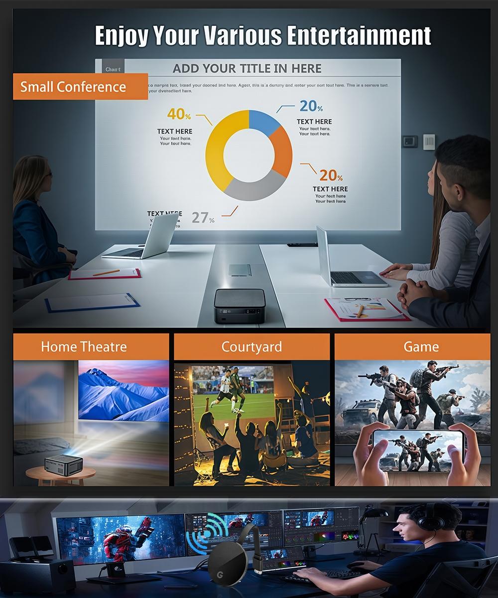 Wireless HDMI Transmitter and Receiver, 2.4G Wireless HDMI Extender, 4K Decode 1080P Output, LED Display, 98.4FT Range,for Phone, Tablet, Laptop to TV, Projector, Monitor, Wireless Hdmi Transmitter Receiver Set
