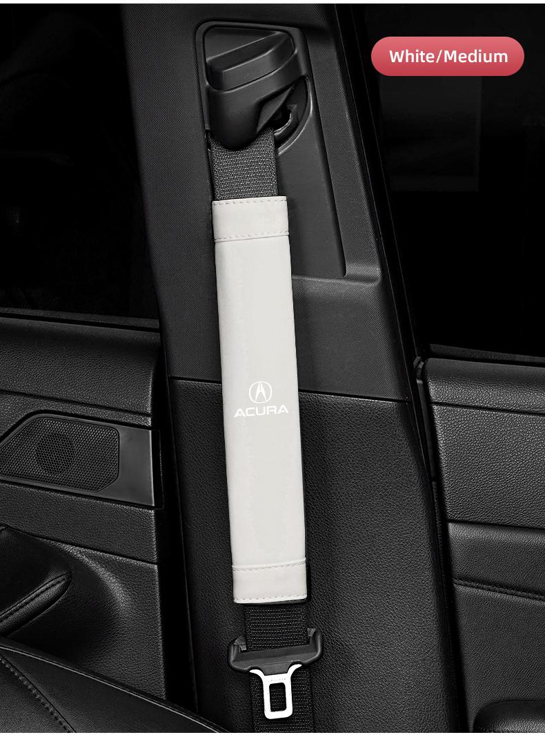 2Pcs Car Seat Belt Safety Shoulder Covers Car Accessories For Acura ADX RDX ZDX Integra NSX MDX TLX CDX ILX RLX TL RL