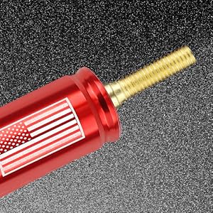 Car Bullet Antenna,Truck Exterior Decoration Accessories Car Vehicle Replacement Antenna Conpatible with Ford F150 RAM 1500 GMC Heavy Duty Pickup Trucks Accessories(New Upgrade Pink-U.S.Flag)
