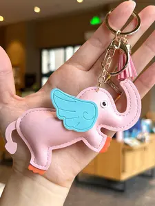 Handmade Cartoon Style Couple Bracelet Keychain, Cute Fashion Jewelry Gift, Perfect for Her or Him, All Seasons