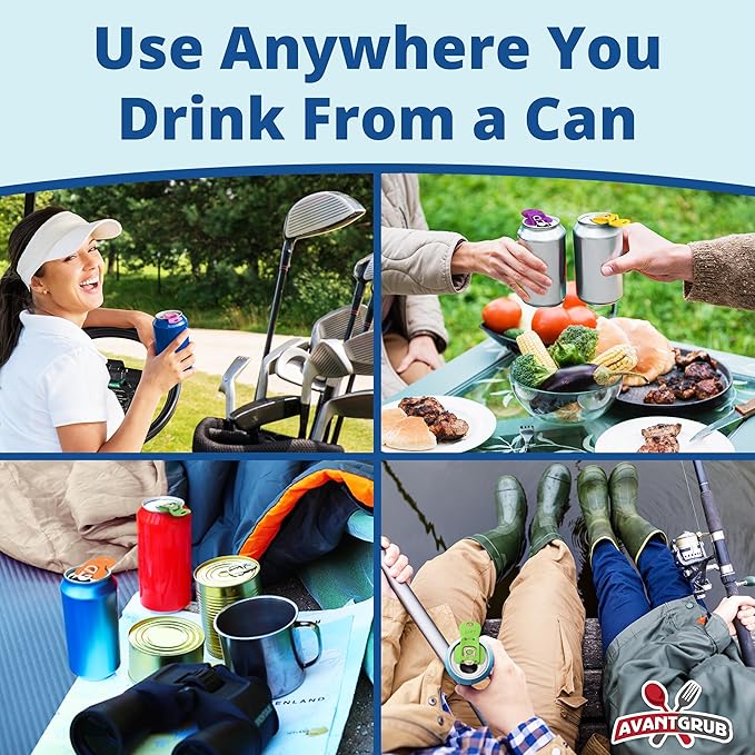 【12 PACK】Beverage Barricade Tab Covers 6/12PK, Easy Open Drink Can Caps for Pop, Soda, Beer, Reusable Bug-Proof and Dustproof Shields, Perfect for Tailgates, Camping, Backyard BBQs, and Summer Fun 【12 PACK】Beverage Barricade Tab Covers 6/12PK, Easy Open Drink Can Caps for Pop, Soda, Beer, Reusable Bug-Proof and Dustproof Shields, Perfect for Tailgates, Camping, Backyard BBQs, and Summer Fun