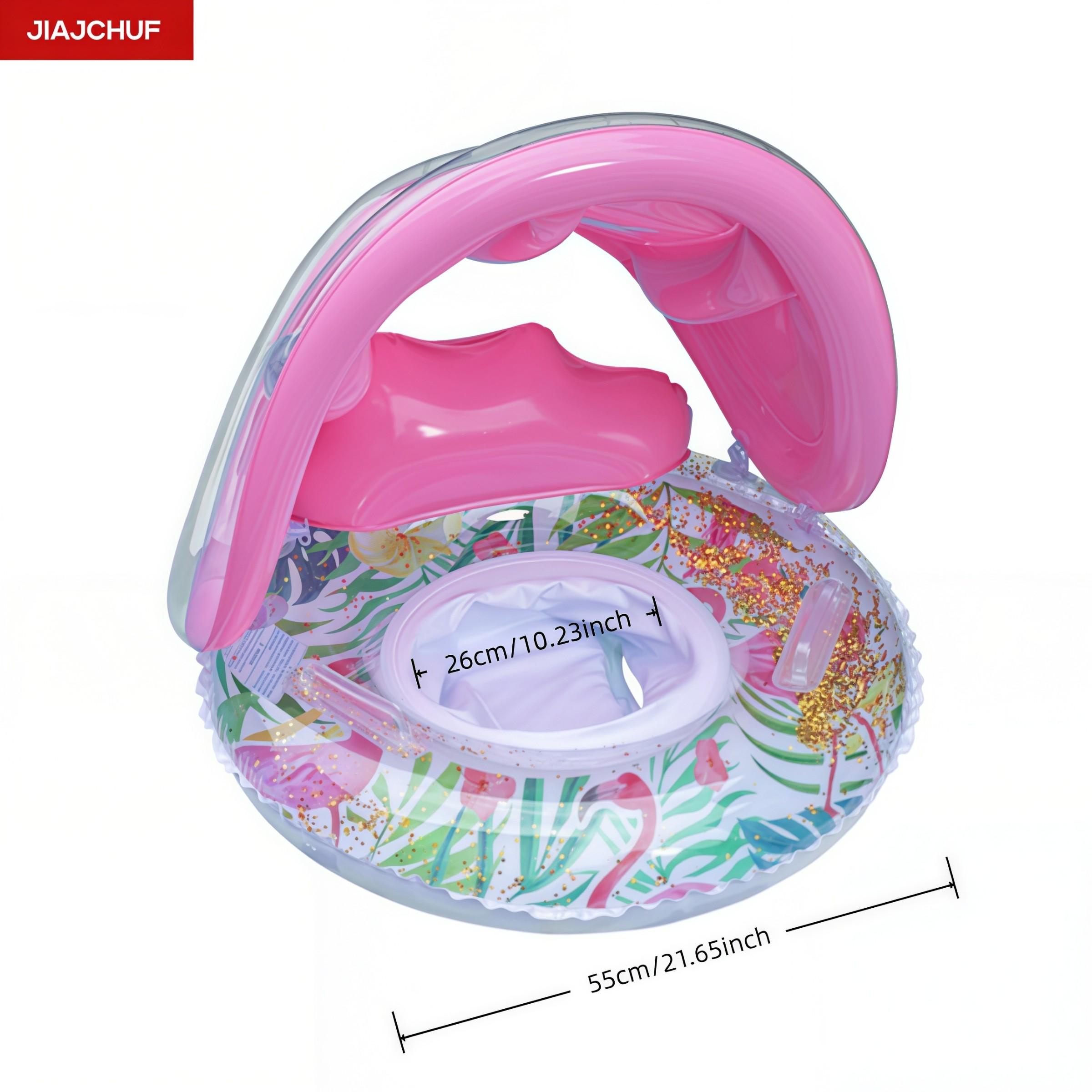 1pc Thickened Swimming Ring PVC Material, Suitable for Indoor Pools, Durable Swim Buoyancy Aid, Perfect for Pool Safety