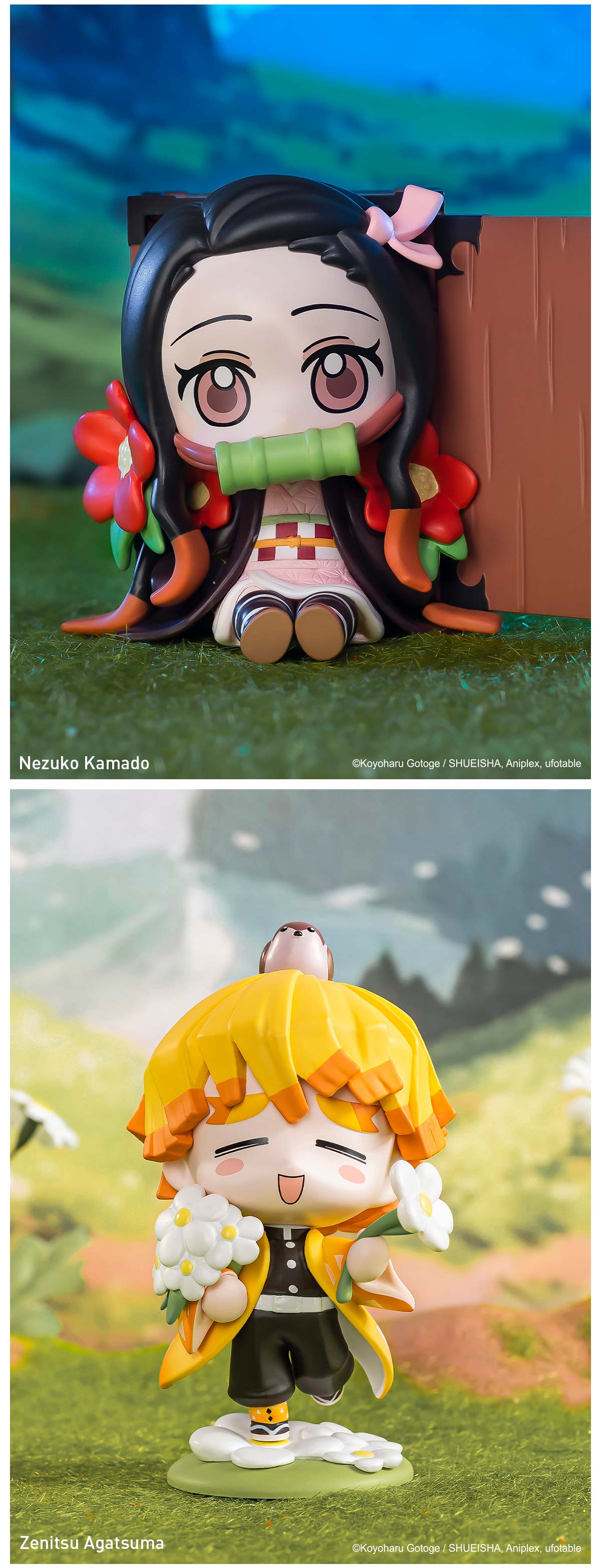 POP MART Kimetsu no Yaiba Birth Flower Series Figures, Blind Box, Mystery Box POP MART Kimetsu no Yaiba Birth Flower Series Figures, Blind Box, Mystery Box