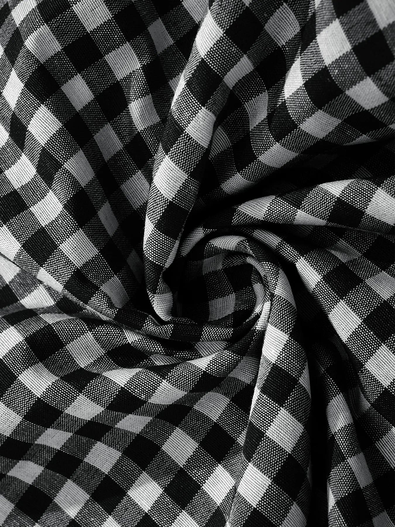 tiktokshopspringglowup Viral Gingham umbilical plaid top paired with work pants mini skirt 🖤  Y2K streetwear, checkered button down shirt, low waist practical skirt, summer out fashion, casual daily wear