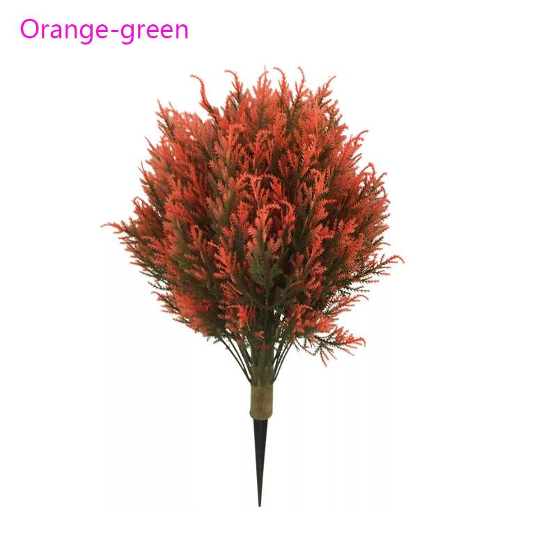 Simulated pine tree greenery planting, durable green artificial pine trees/anti-ultraviolet fake shrubs, suitable for all four seasons - holidays, Christmas, Valentine's Day and weddings - for outdoor and indoor use, courtyards, porches, garden decoration