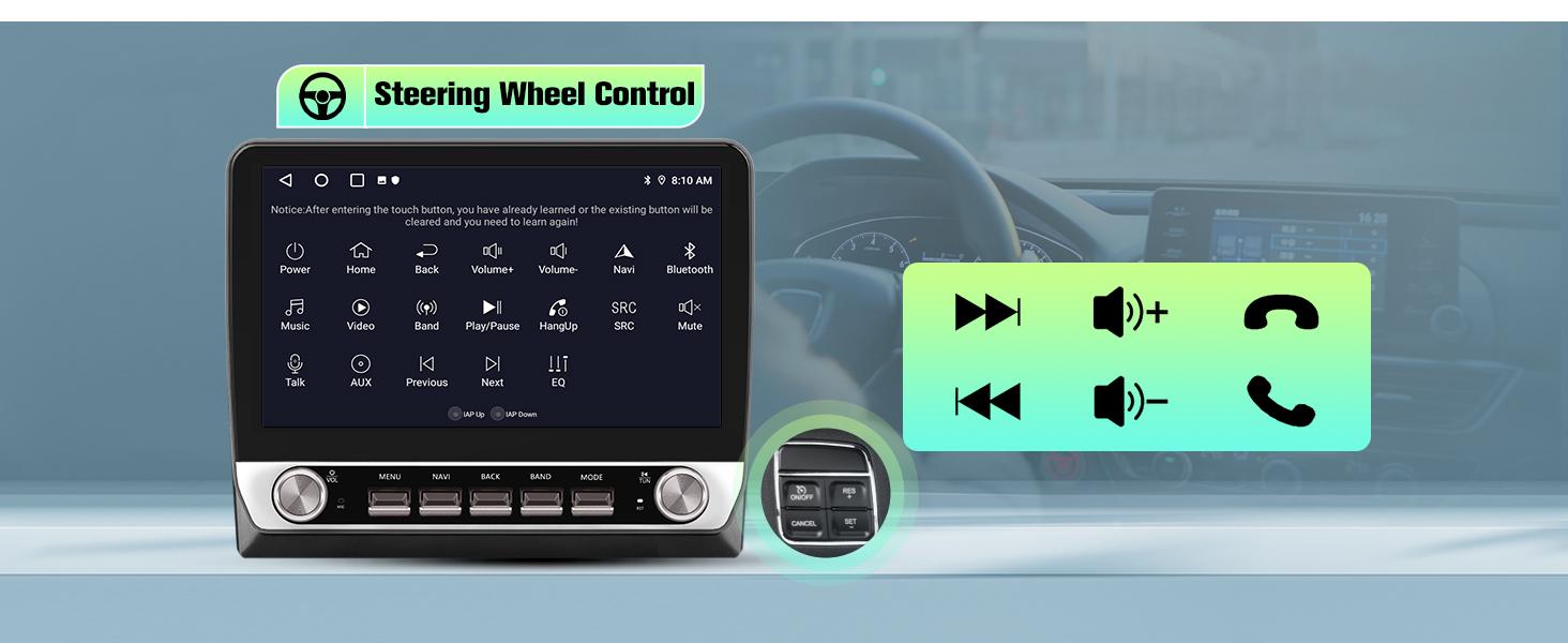 10.1" Android 13 Car Stereo for Jeep Wrangler 2007-2018 touch screen has Android Auto Wireless Carplay, Bluetooth WIFI supports GPS Navigation 10.1" Android 13 Car Stereo for Jeep Wrangler 2007-2018 touch screen has Android Auto Wireless Carplay, Bluetooth WIFI supports GPS Navigation