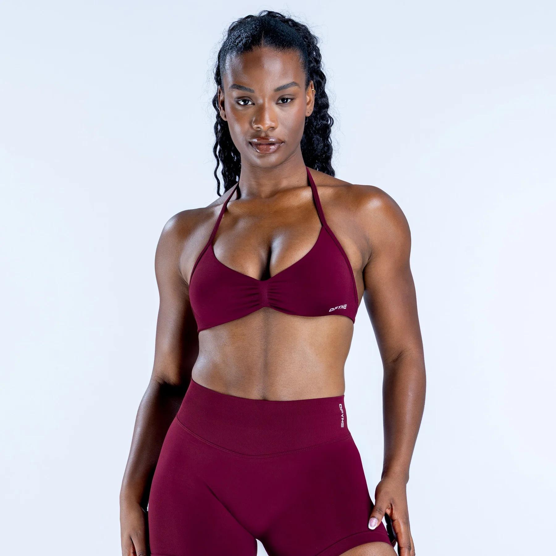 DFYNE Triangle Cup Seamless Bra + Shorts Set |   Quick-drying and breathable, suitable for fitness, yoga, and running |   One-piece design for unrestricted movement and light, free movement
