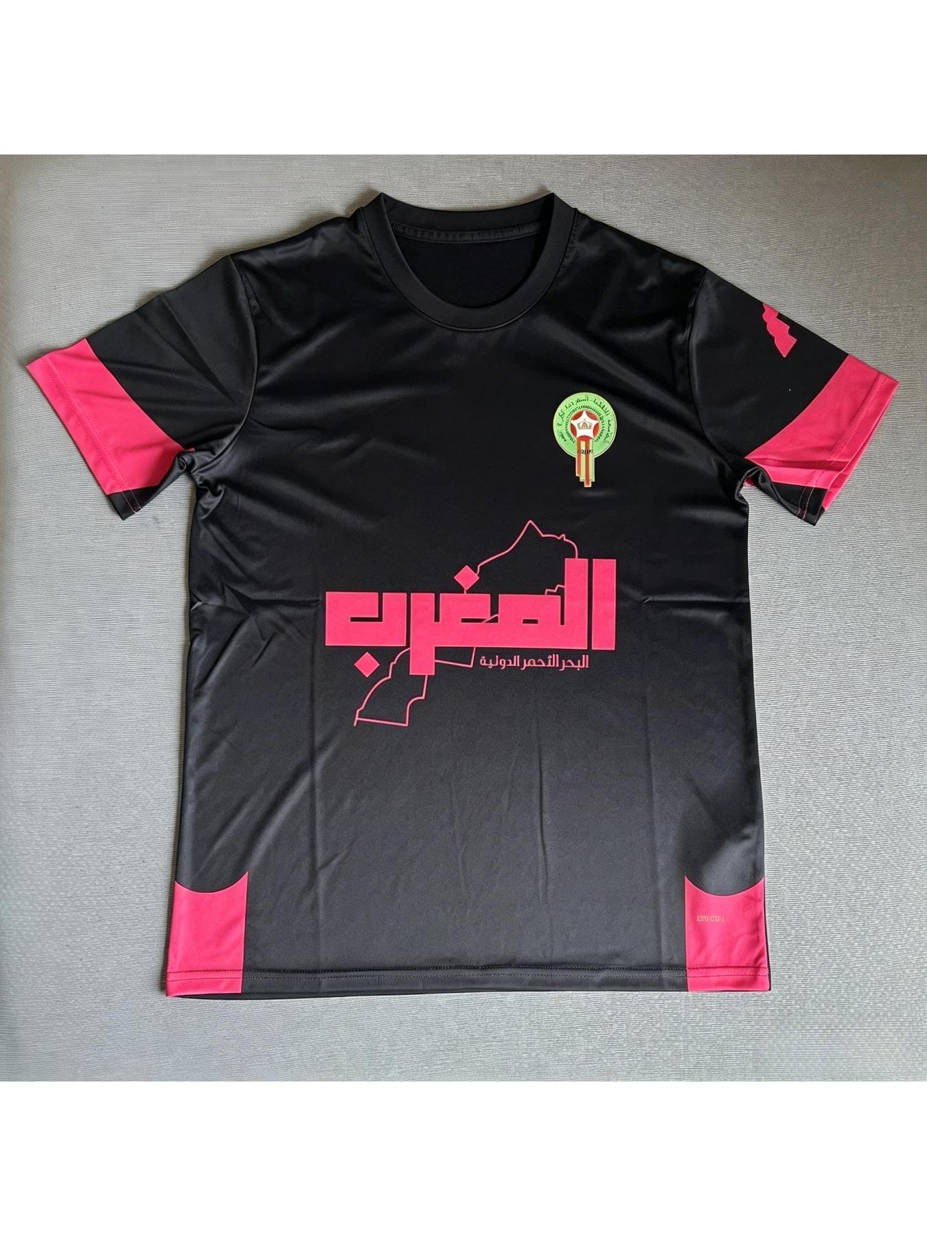 Morocco 2026 season football classic men's and women's jerseys fan culture competition breathable quick drying top T-shirt