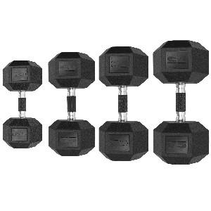 Rubber Grip Dumbbells,Anti-Slip Rubber-Grip Hex Dumbbells with Rubber,Coated Cast Iron, Black Finish, 60lb/ 65lb/ 70lb/ 75lb dumbbell Single Rubber Grip Dumbbells,Anti-Slip Rubber-Grip Hex Dumbbells with Rubber,Coated Cast Iron, Black Finish, 60lb/ 65lb/ 70lb/ 75lb dumbbell Single