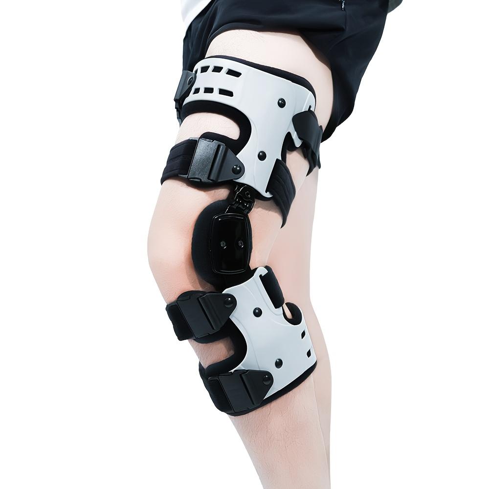 Adjustable Knee Support Brace, Hinged Knee Stabilizer for Daily Mobility