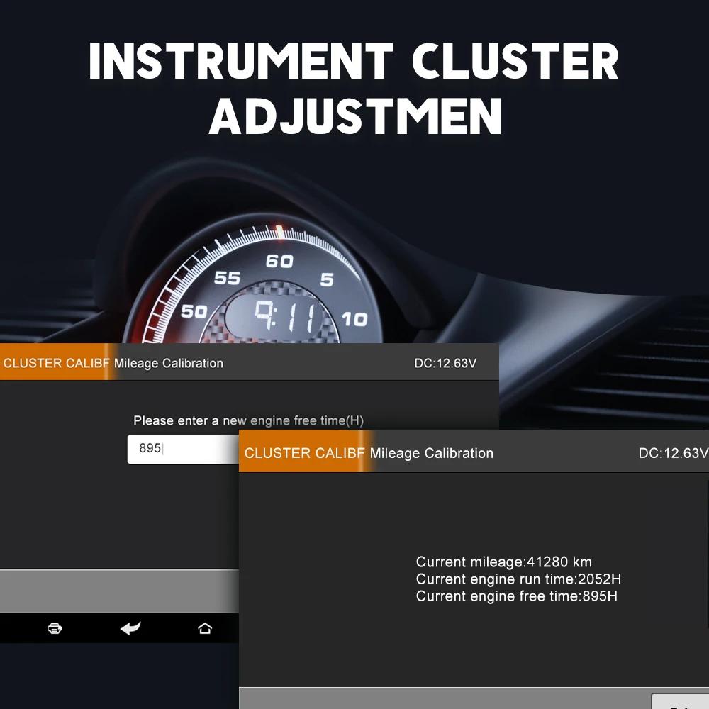 Ancel DP500 OBD2 Scanner Mileage Correction Odometer Tool Fob Key Programming
