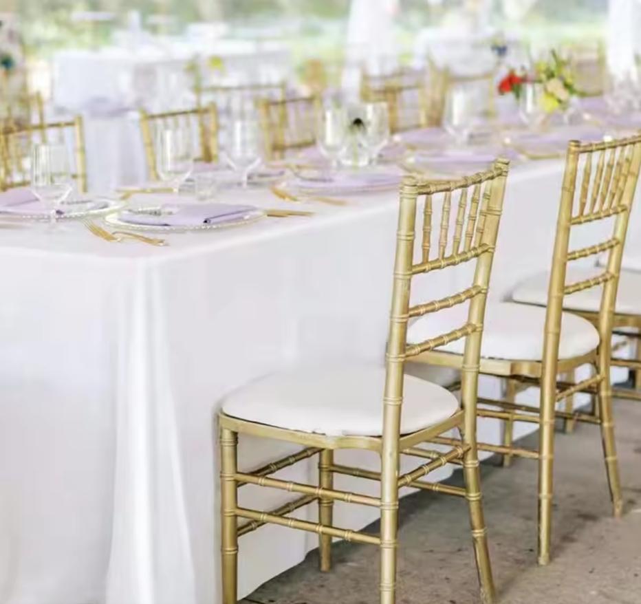 Silky Satin Tablecloth, Perfect for Wedding Party Decorations, Elegant Fabric for Special Events & Celebrations