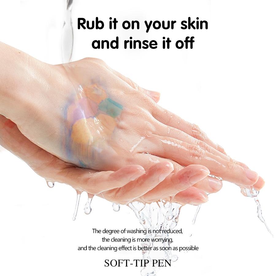 408 Color Liquid Soft Tip Acrylic Markers, Art Marker Set, Student Use Non-Bleeding Layerable Watercolor Pens, High-Quality Art Supplies for DIY Painting, Coloring Supplies, Art School Supplies