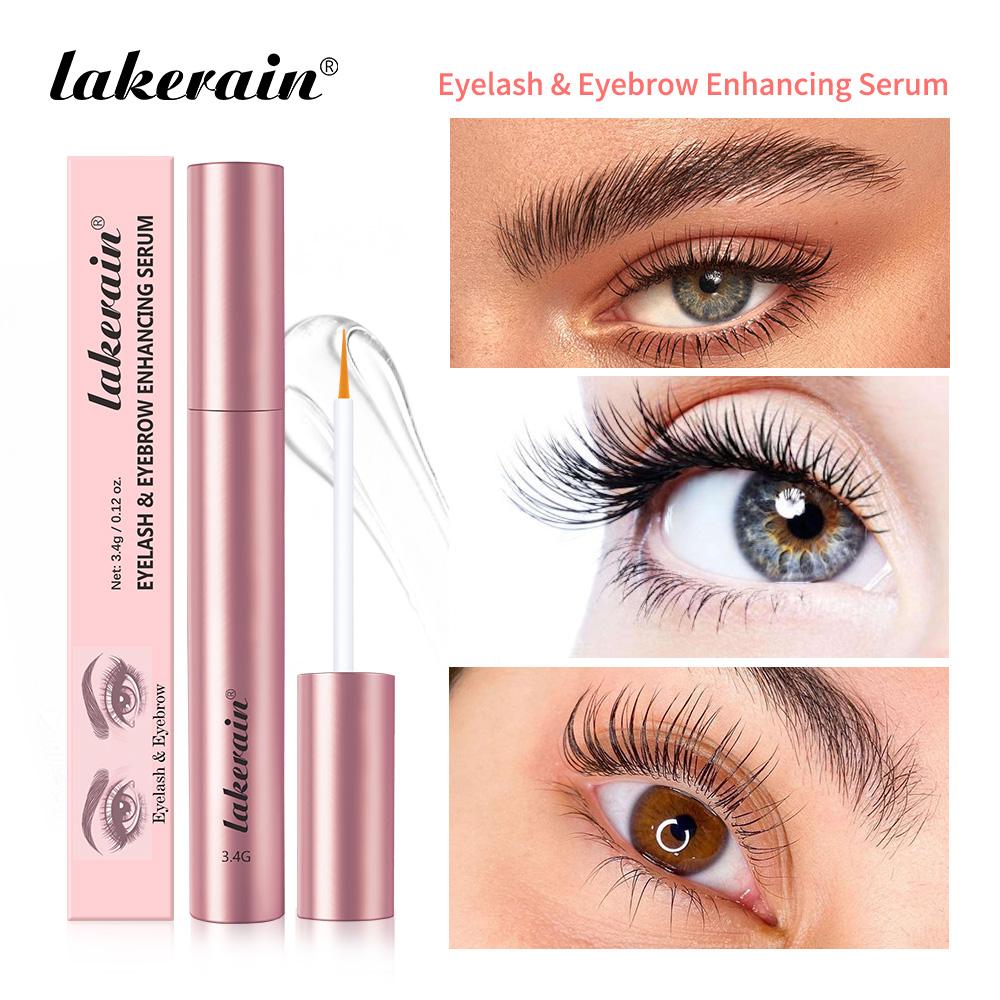 2 Counts Eyelash & Eyebrow Growth Serum 2-in-1 Lightweight Gel Lash Enhancers for Brows & Lashes, Strengthen Eyelashes, Nourish Eyebrows, Condition Eyelashes with Peptides, Fast-Absorbing Non-Sticky, Ideal for Sparse Hair Daily Care Pre-Makeup Routine
