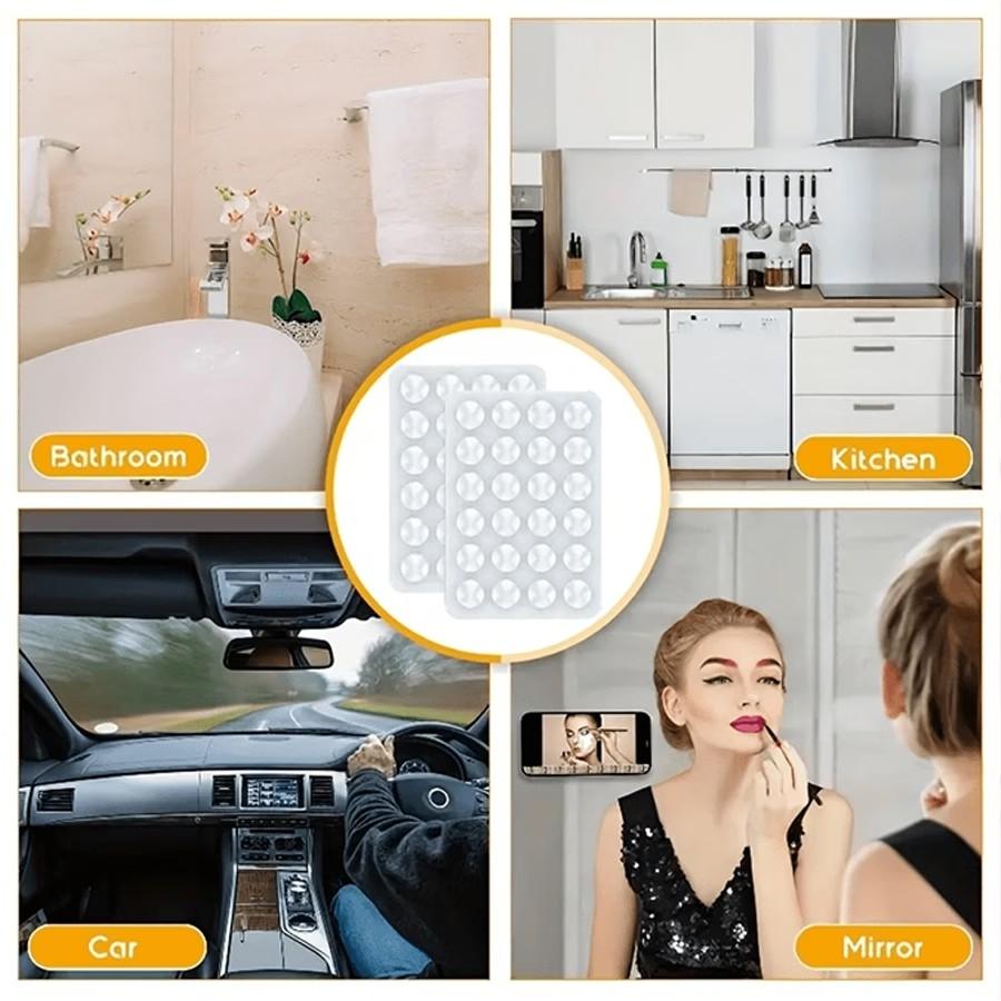 5pcs Suction Cup Phone Holder, Adhesive Mount for Most Phones, Universal Phone Ring Stand, Ideal for Selfies and Videos, Multiple Colors Available