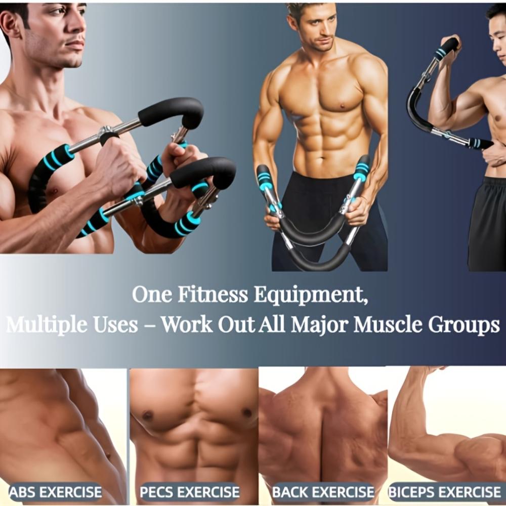 New Multifunctional Arm Strength Trainer for Home Fitness - Chest, Shoulder, and Inner Thigh Muscle Strength Training Device, Versatile Workout Equipment