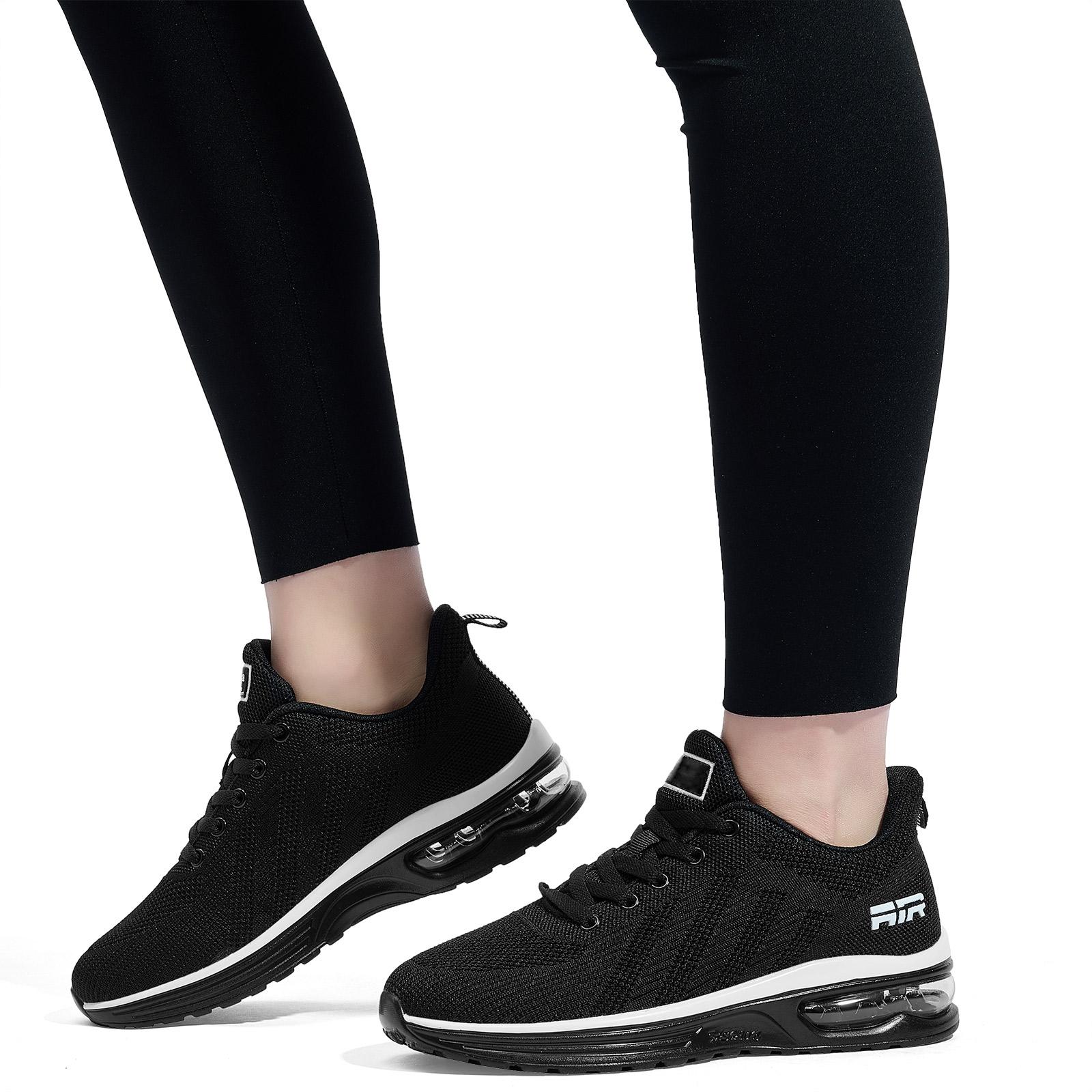 LAMINCOA Women's Air Running Shoes - Lightweight Walking Sneakers with Air Cushion & Non-Slip Sole for Gym Workout Sports - Purple Mesh Upper & Soft Fabric Lining - Removable Sockliner for Comfort LAMINCOA Women's Air Running Shoes - Lightweight Walking Sneakers with Air Cushion & Non-Slip Sole for Gym Workout Sports - Purple Mesh Upper & Soft Fabric Lining - Removable Sockliner for Comfort