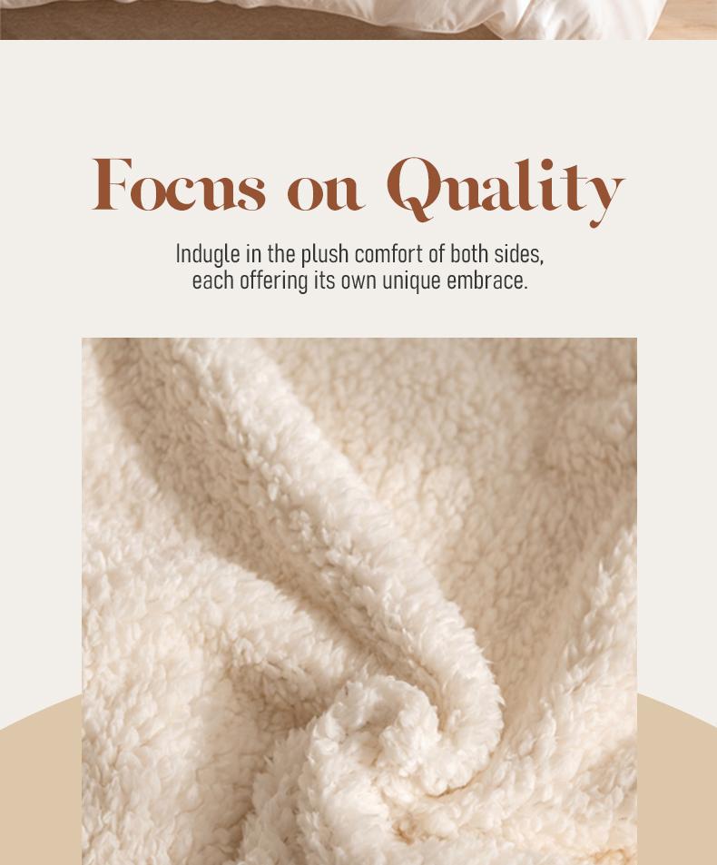 Snooztex Comfy Weighted Blanket – Double-Layer Thick Nordic Bedding Throw, New Arrival Ultra-Soft Microfiber Blanket for Modern Bedroom & Sofa, All-Season Cozy Comfort, Multiple Sizes Twin Queen King