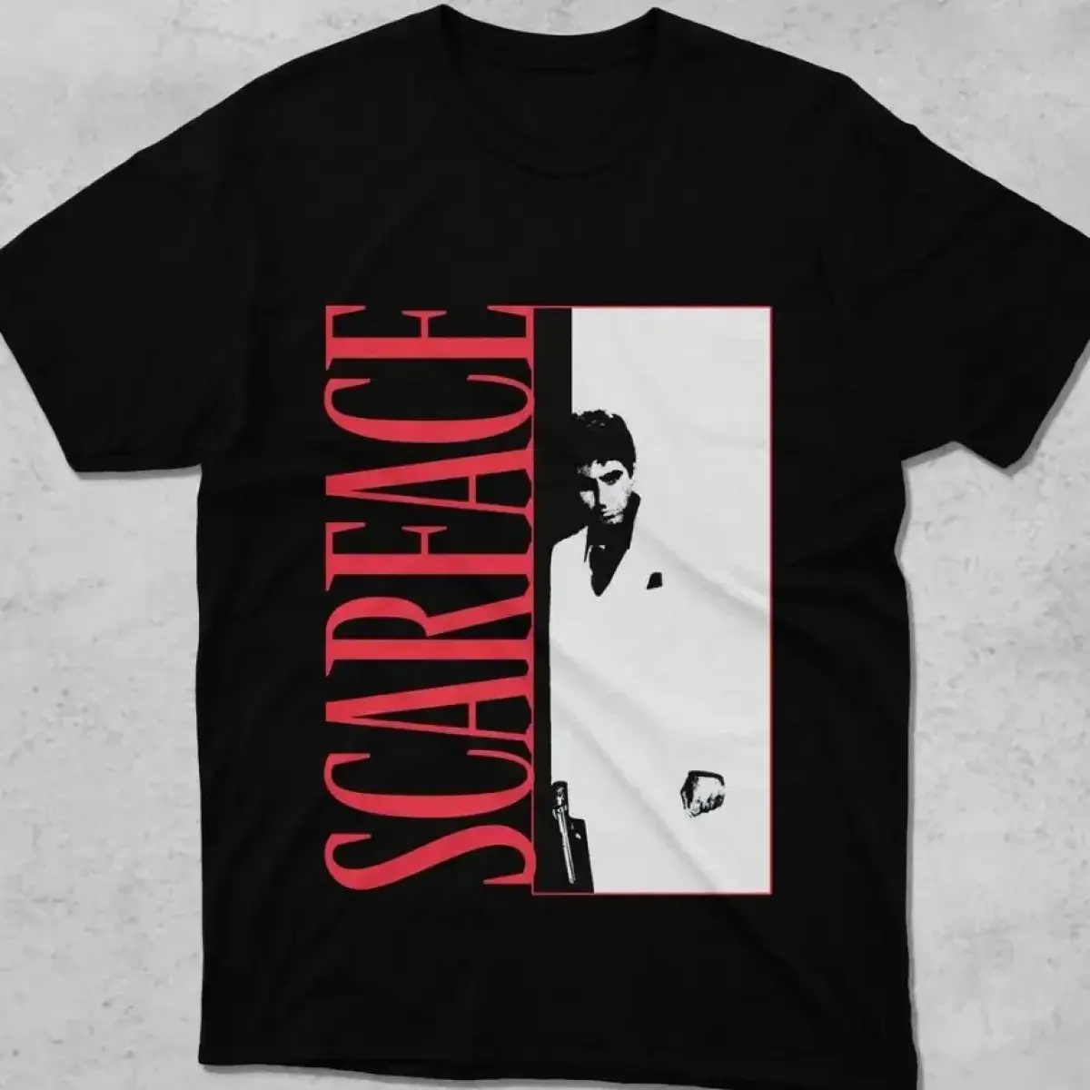 Scarface T-shirt, Retro Movie Scarface T-shirt, Scarface Vintage Shirt Crewneck Sweatshirt Hoodie
