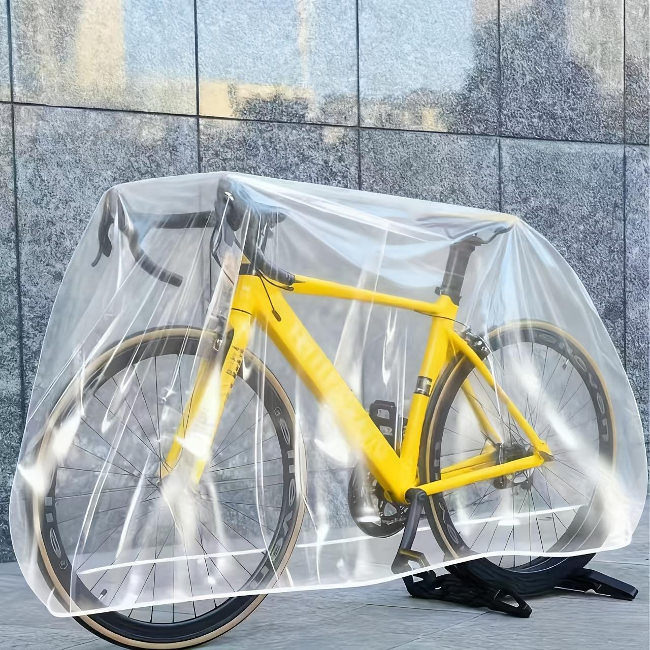 Special Protection for Road Bikes, High-transparency Material Without Hiding the Appearance, Elastic Cuff for Quick Wearing, Compatible with Multiple Models Such as Road Bikes and Mountain Bikesfor Riding Gear (Model: DM663)