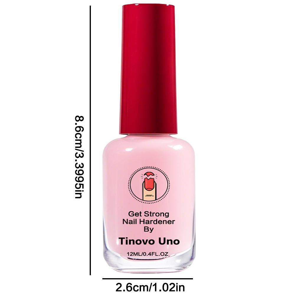 Tinovo Uno New Arrival Get Strong Nail Hardener, Alcohol-Free Keratin Formula, Natural Fast-Drying, Long-Lasting Shine, Protect Break & Chip Nails, Natural Healty Pink Nail Strengthener, Nail Strengthening Serum Nail polish Tinovo Uno New Arrival Get Strong Nail Hardener, Alcohol-Free Keratin Formula, Natural Fast-Drying, Long-Lasting Shine, Protect Break & Chip Nails, Natural Healty Pink Nail Strengthener, Nail Strengthening Serum Nail polish