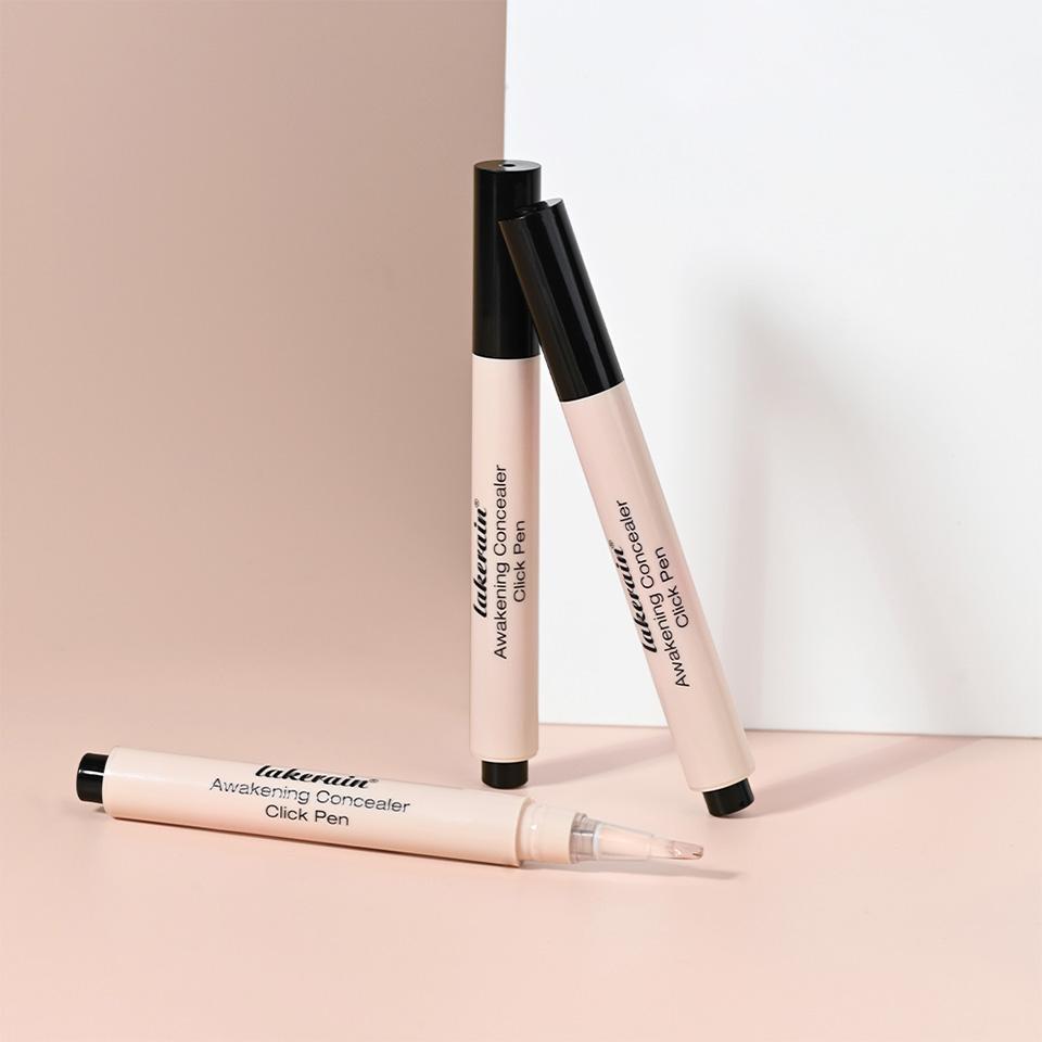 3-colour concealer pen, liquid concealer pen, dark circle concealer pen, tear trough concealer pen, highlighting concealer pen, acne scar concealer pen, blemish concealer pen, precision concealer pen, easy-to-use concealer pen
