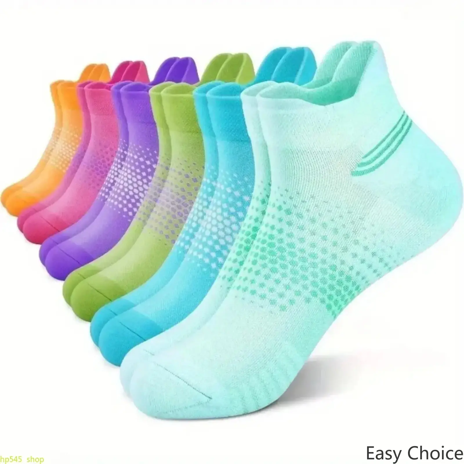 Women's 6‑Pack Low‑Cut Athletic Socks, Lightweight Breathable Sports Socks with Compression Arch Support & Cushioned Sole, Comfortable Footwear for Gym, Workout, Running & Daily Active Wear