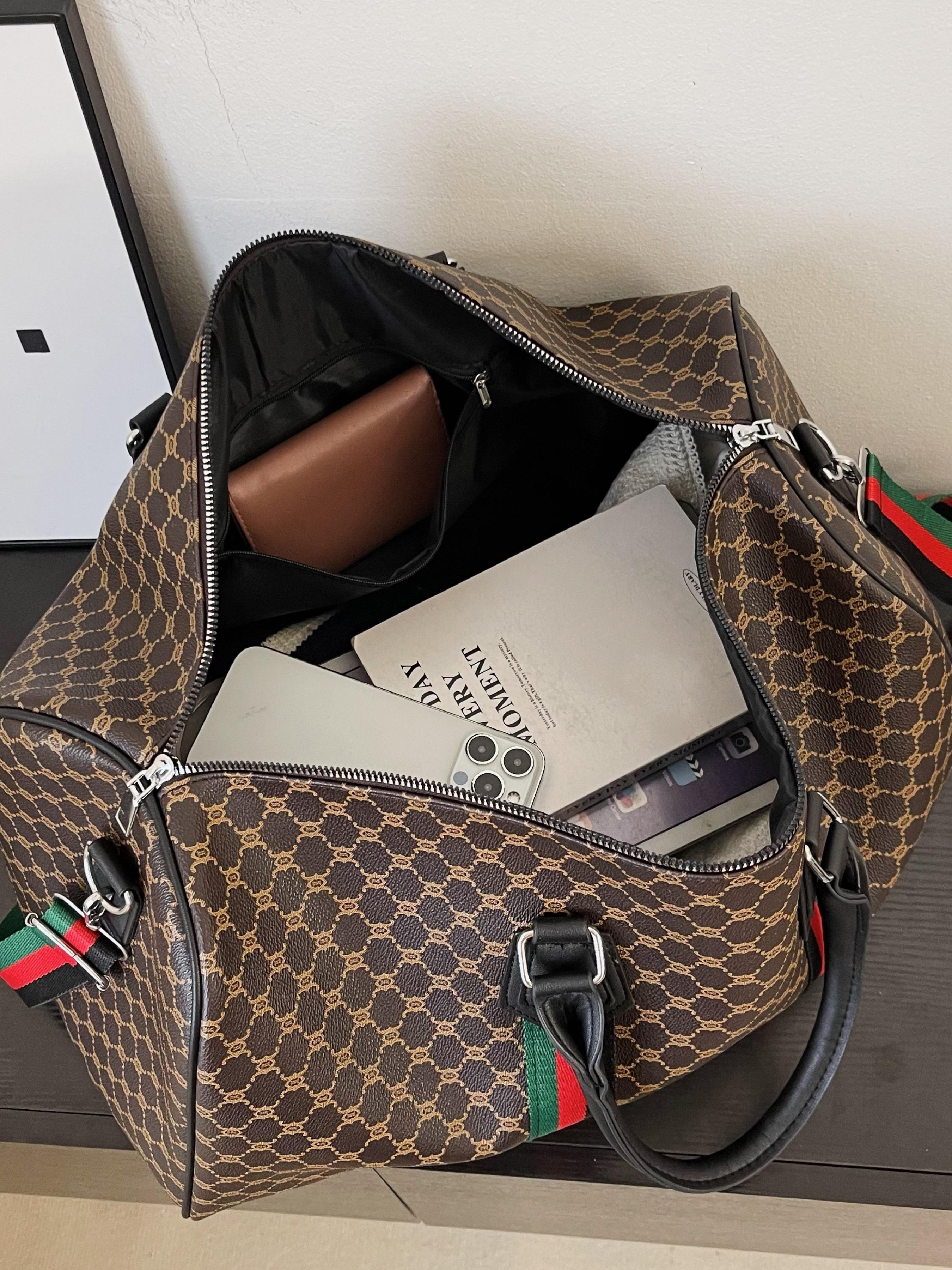 17.32x9.44x10.62 Inch Travel Tote Bag, Multi-Functional Commuter Handbag, Large Capacity Luggage Storage Bag, Lightweight Student Duffel Bag