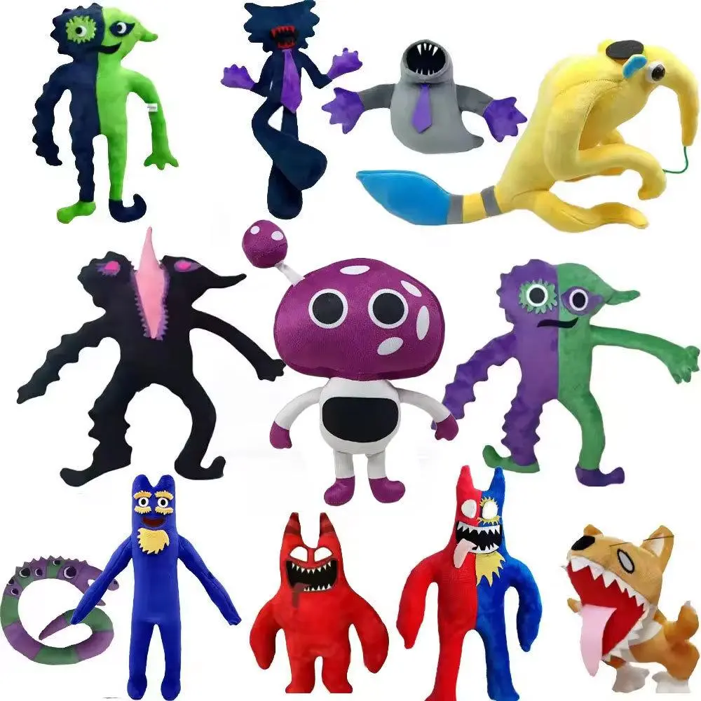 New Garden of Banban Plush Character Soft Dolls - Soft Plush Kittysaurus, Syringeon Mascot, Jester Evil Snake Stuffed Animals (For Banban 4, 5, 6 Fans)