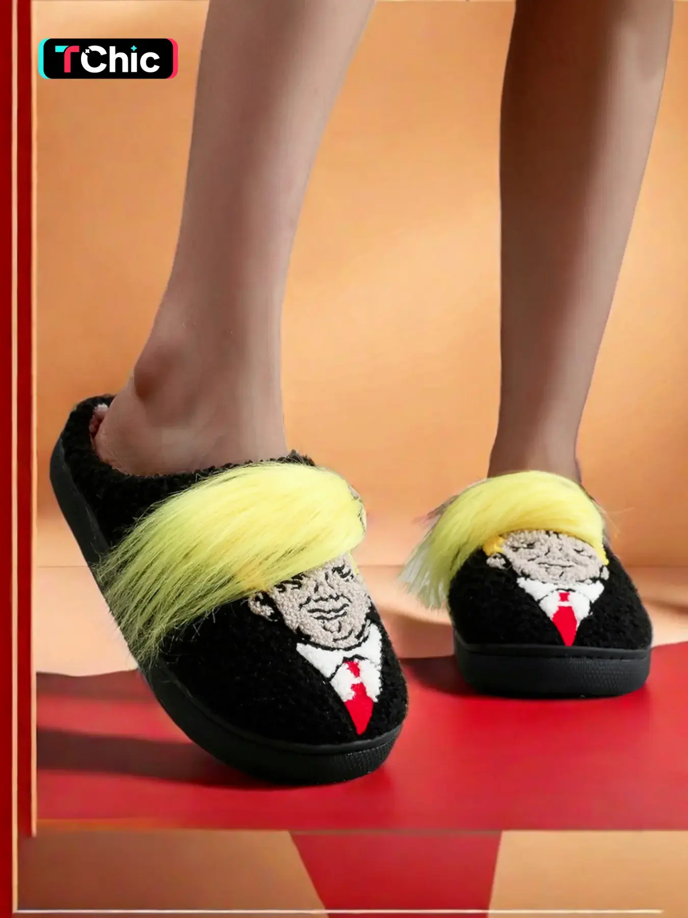 Cartoon Hair Design Lightweight Slipper, Cute Soft Slippers, Trendy Casual Slippers, Casual Soft Comfortable Home Slippers, Warm Casual Fashion Slippers for Indoor & Outdoor Use for Women & Men, Shoe, Footwear Slide Slipper, Slipper Shoes