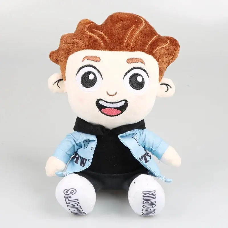 25cm Game Caylus Plush Toy Cartoon Cute Blue Clothes Boy Stuffed Plush Dolls Birthday Gift for Fans!
