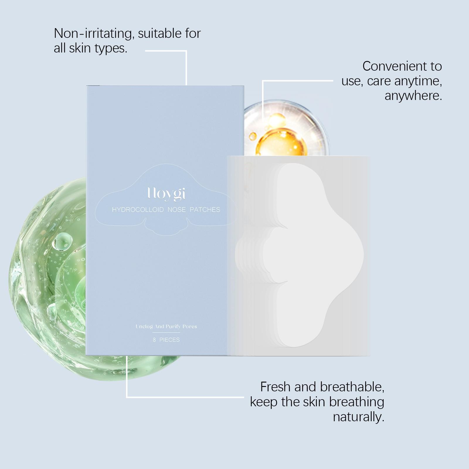 Hoygi Salicylic Acid Nose Care Patch (8g), Gentle Cleansing for Oily Skin, Blackheads, Acne, Fine Pores, Non-Drying