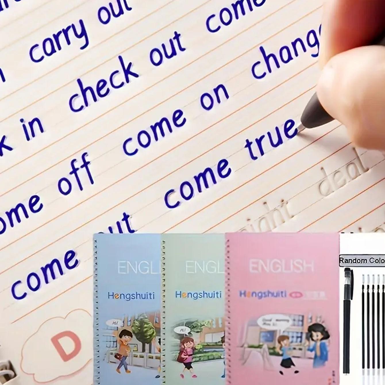 Middle School High School Calligraphy Practice Sheets, Pinyin Edition, Brush Writing Guide, Ideal for Students Learning Handwriting Skills, Learning Materials