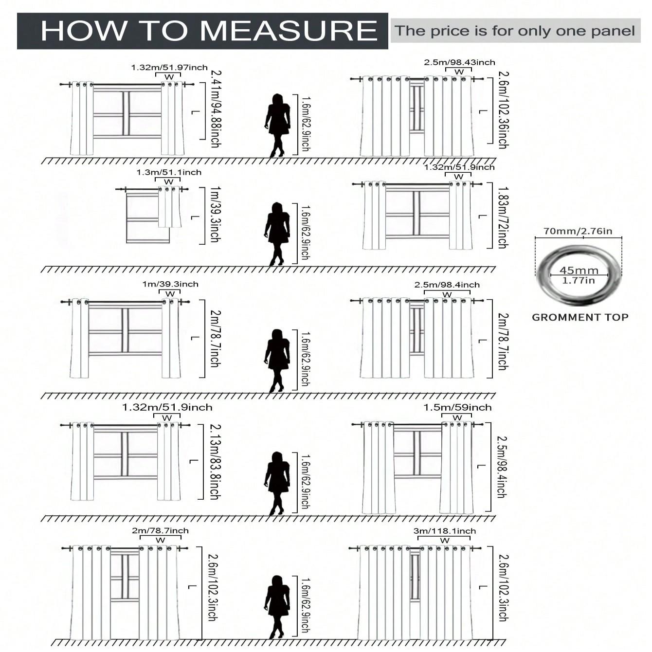 1pc Luxury Double-Layer Blackout Jacquard Curtain, Thermal Insulation Noise Reduction, Cozy Decor for Bedroom Living Room Floor-To-Ceiling Window
