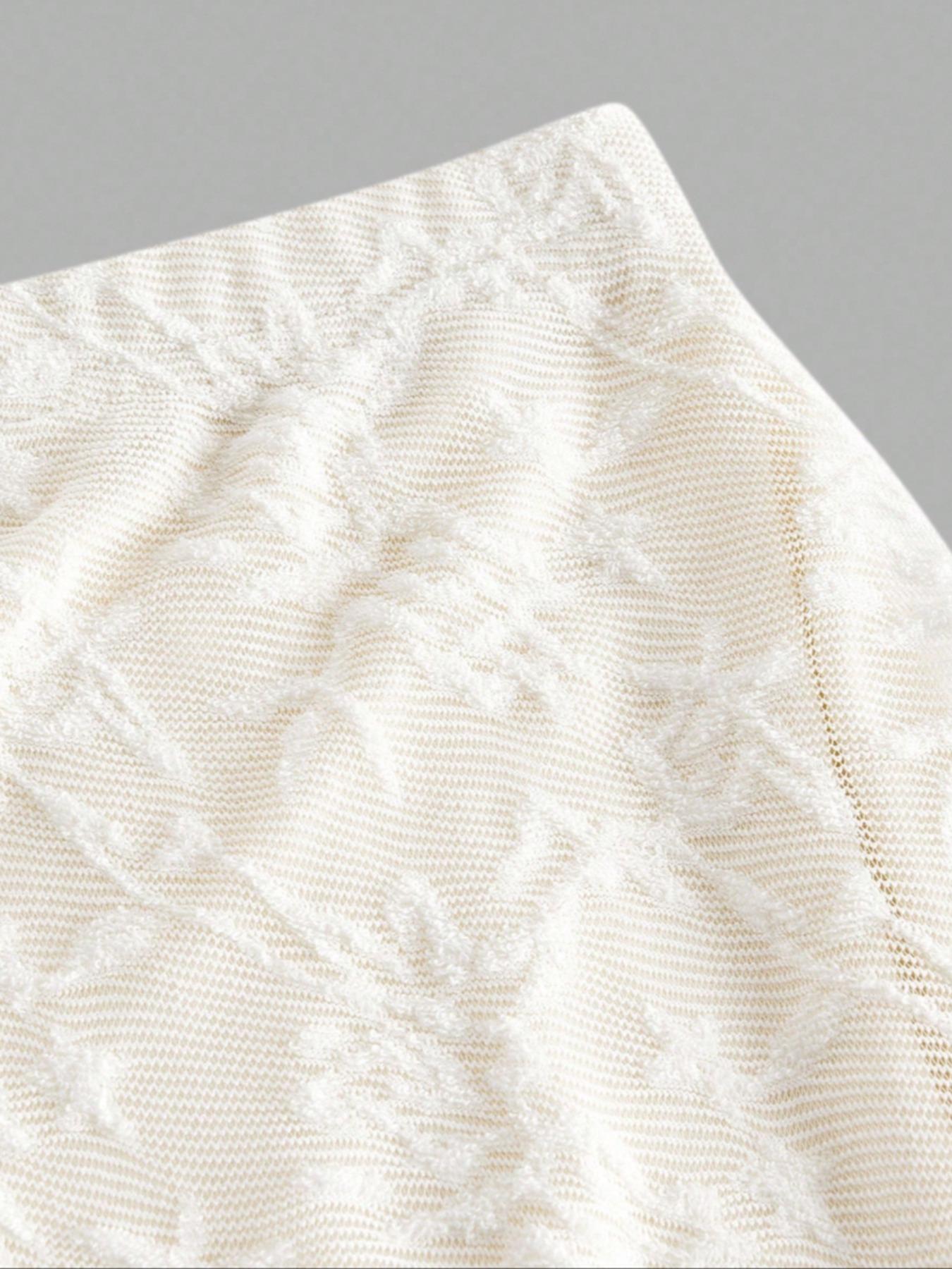 Women's asymmetrical textured apricot mermaid midi skirt, suitable for Halloween, Christmas, and autumn/winter wear. Can be worn as an outerwear skirt; chic, country style; Sheer Lace Skirt.