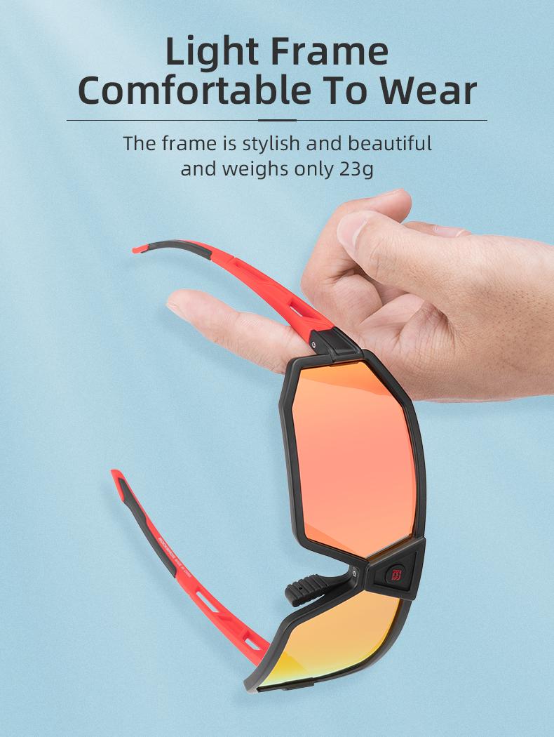 ROCKBROS Polarized Sunglasses for Men Women Cycling Glasses Sports Driving Bike Fishing Running Sunglasses TAC UV400