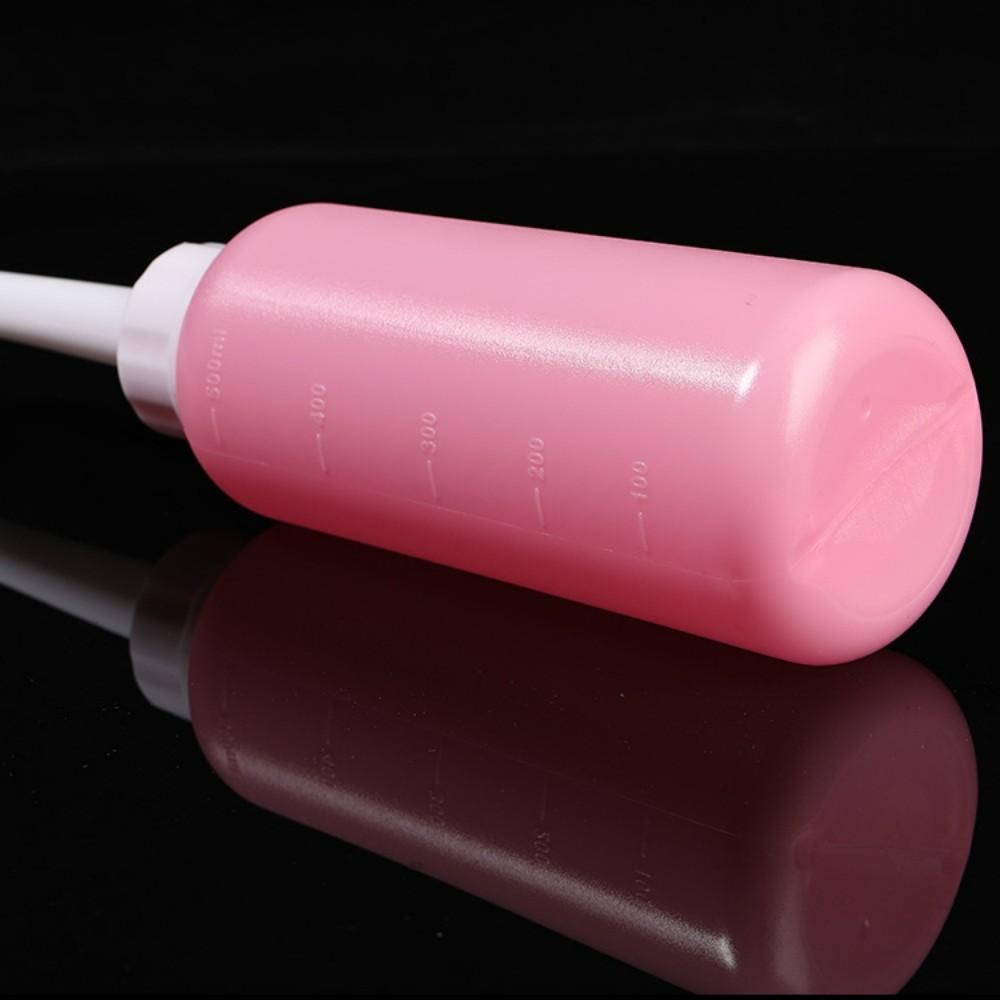 16.9oz/500ML Large Capacity Travel Bidet Bottle for Women, Portable Handheld Bidet for Female Hygiene and Cleansing, Butt Cleaner with Dual Flush Options-Short and Long(for inside clean)