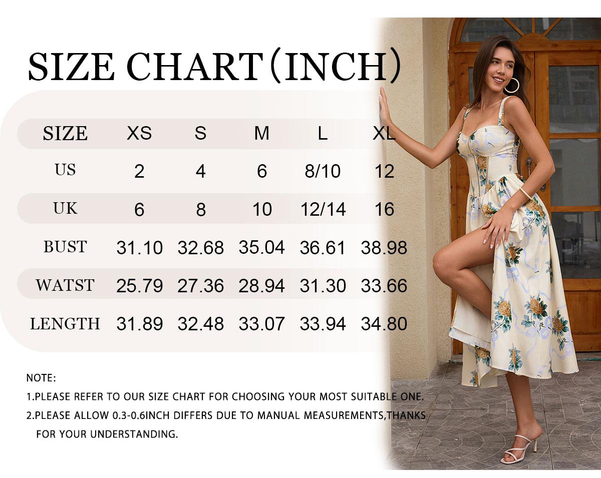 Backless Smocking Floral Print  With pockets Split A-line Bodycon Dress,Dresses for Summer Vacations and Casual Outings